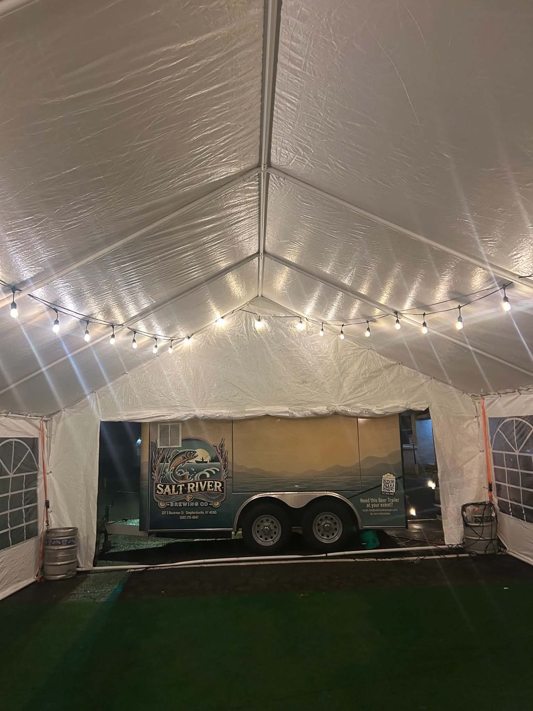 The Salt River beer trailer